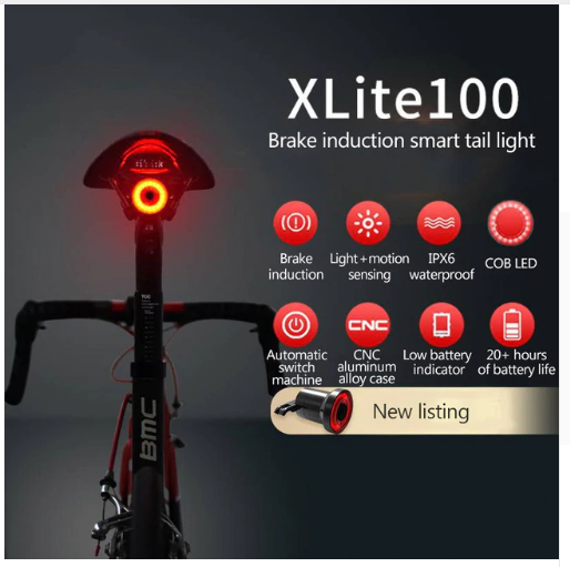 Inscribirse interrumpir Inseguro Oferta luz trasera inteligente XLITE100 por unos 15€ — BiciRace