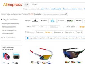 ciclismo aliexpress